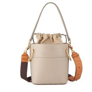 Chloe Roy small leather bucket bag